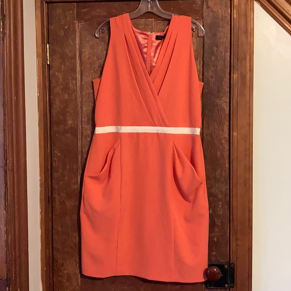 Coral Dress by The Limited size 14 - Picture 1 of 5